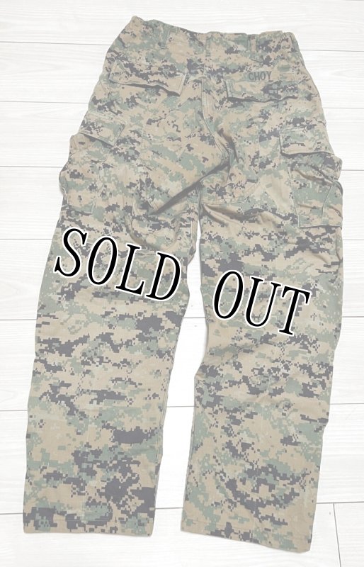 画像2: 海兵隊実物 USMC　ウッドマーパットパンツ　SMALL-SHORT (2)