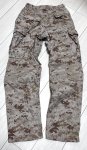 画像3: 米軍実物 USMC デザートマーパットパンツ　SMALL-SHORT (3)