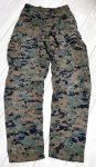 画像1: 海兵隊実物 USMC　ウッドランドマーパットパンツ　SMALL-REGULAR (1)