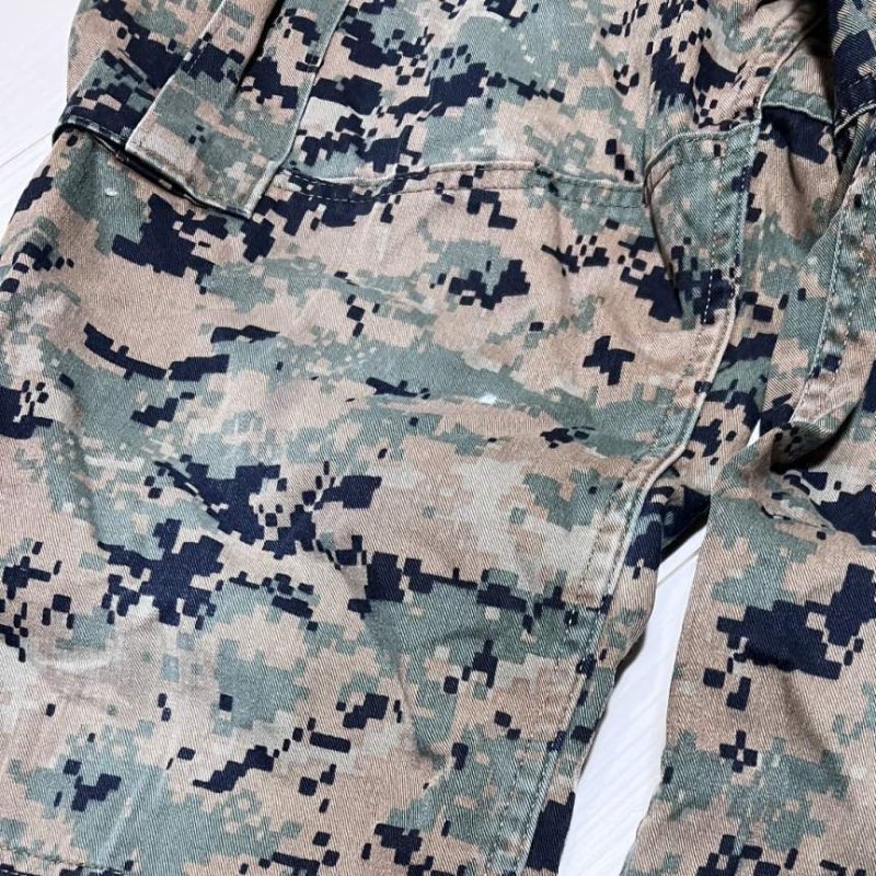 画像2: 海兵隊実物 USMC　ウッドランドマーパットパンツ　SMALL-REGULAR (2)