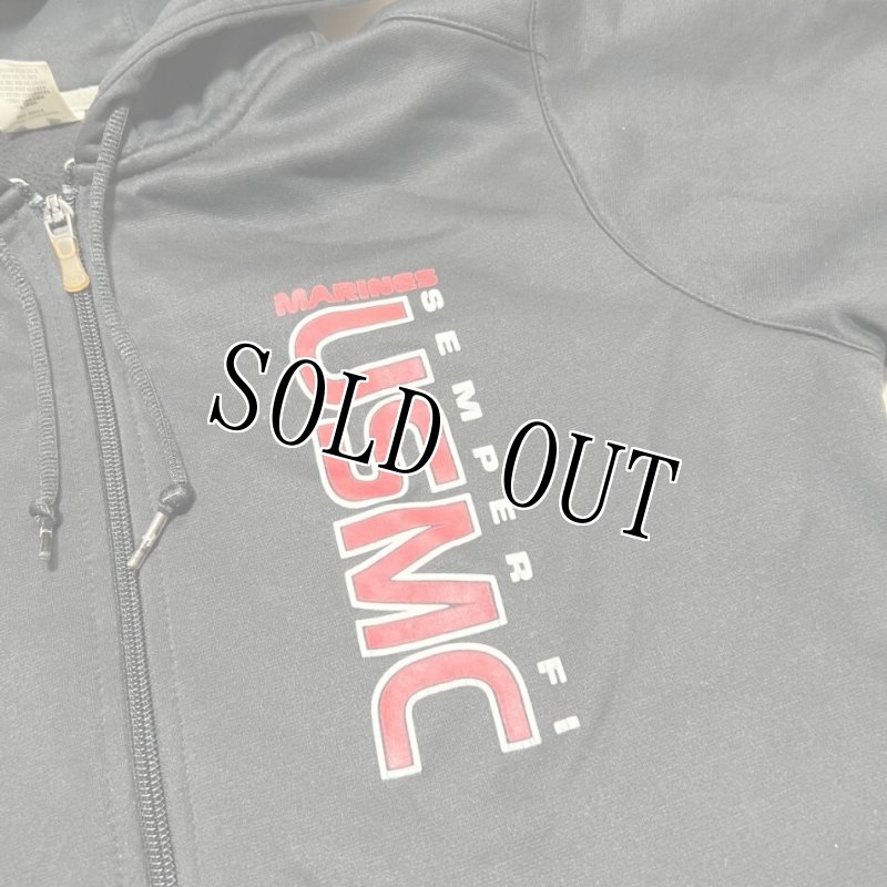 画像3: 米軍放出品　USMCロゴ　 アンダーアーマーフーディーパーカー　 (3)