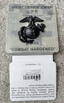 画像1: 米軍実物 U,S,MARINE 帽章 (1)