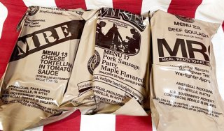 米軍実物 2024年検 【アメリカル社】 MREレーション/戦闘食 3個セット