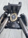 画像11: 海兵隊実物 M27 Harris Bipod 9-13" LM-S and Larue  Tactical LT706 QD Swivel Mount Set (11)