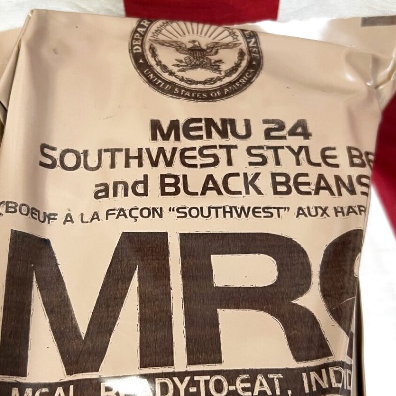 画像4: 米軍実物  2024年検 【アメリカル社】 MREレーション/戦闘食 3個セット (4)