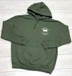 画像1: 米軍放出品 logistics combat element スウェットパーカー　MEDIUM (1)