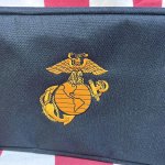 画像2:  USMC オフィシャル MERCURY LUGGAGE SEWARD TRUNK SHAVE KIT MARINES (2)