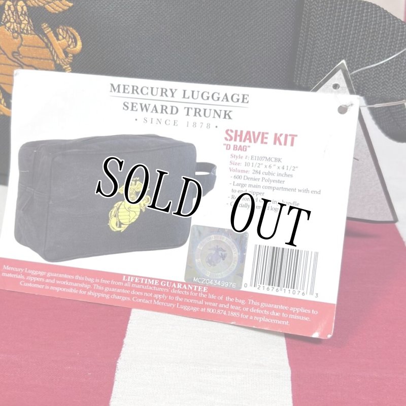 画像7:  USMC オフィシャル MERCURY LUGGAGE SEWARD TRUNK SHAVE KIT MARINES (7)