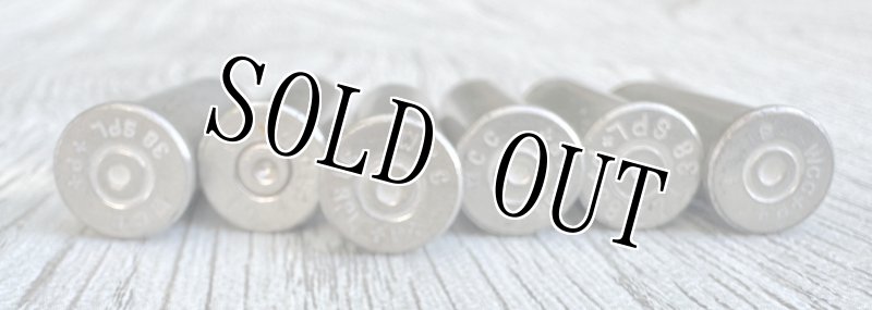 画像3: 米軍放出品 38スペシャル 空薬莢6発 セット 使用済み 安全品 (3)