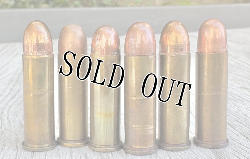 画像1: 米軍放出品 38スペシャル 空薬莢6発 セット 使用済み 安全品 (1)