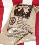 画像1: 米軍実物  2025年検 【アメリカル社】 MREレーション/戦闘食 MENU －7 (1)