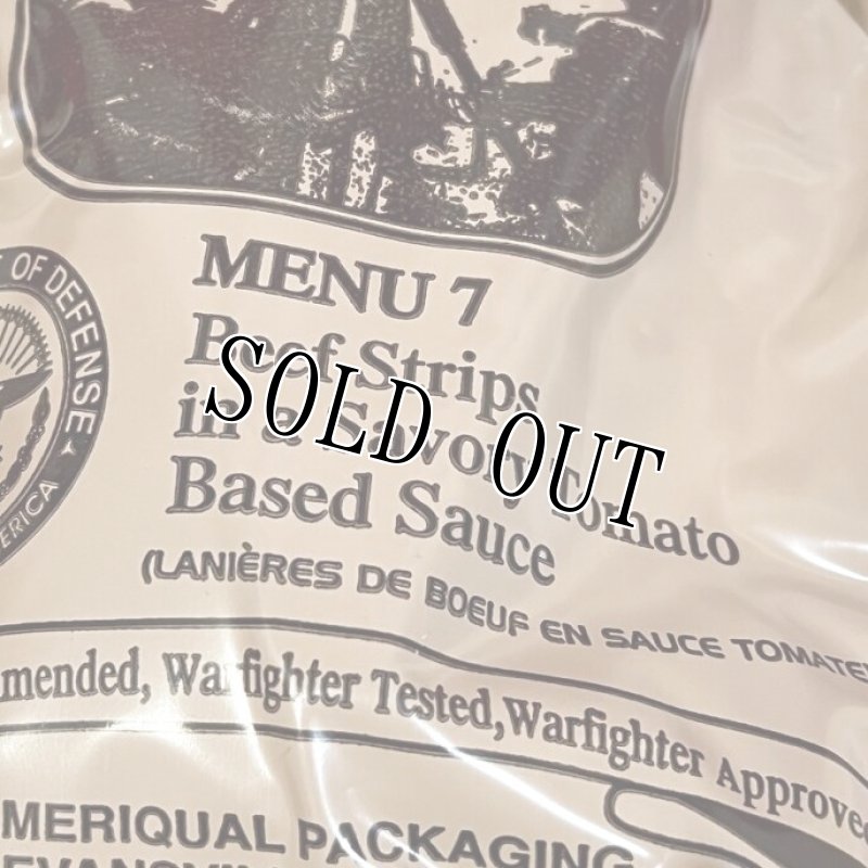 画像2: 米軍実物  2025年検 【アメリカル社】 MREレーション/戦闘食 MENU －7 (2)