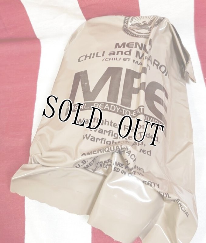 画像1: 米軍実物  2025年検 【アメリカル社】 MREレーション/戦闘食 MENU －10 (1)