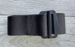 画像1: 米軍実物　BDU　ベルト　BLACK　105cm (1)