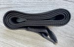 画像2: 米軍実物　BDU　ベルト　BLACK　105cm (2)