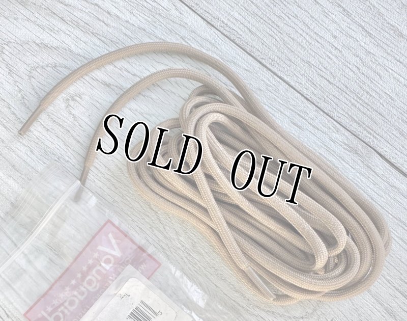 画像3: 米軍放出品 VANGUARD BOOT LACES 72 TAN (3)