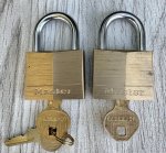 画像1: 米軍放出品 Master Lock マスターロック 140 南京錠  (1)