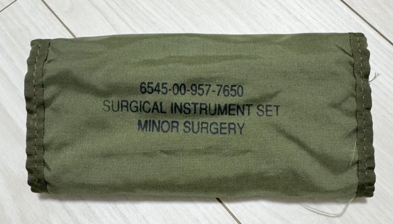 画像14: レア！米軍実物/野戦メディカル/サージカルキット ／MEDICAL SET SURGICAL INSTRUMENT SET  (14)