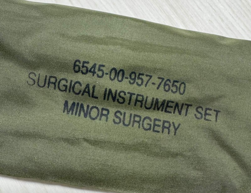 画像15: レア！米軍実物/野戦メディカル/サージカルキット ／MEDICAL SET SURGICAL INSTRUMENT SET  (15)
