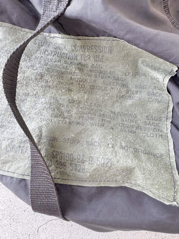 画像14: 米軍実物 モジュラースリーピングバッグ 3点セット (14)