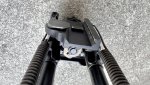 画像7: 海兵隊実物 M27 Harris Bipod 9-13" LM-S and Larue  Tactical LT706 QD Swivel Mount Set (7)