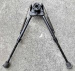 画像4: 海兵隊実物 M27 Harris Bipod 9-13" LM-S and Larue  Tactical LT706 QD Swivel Mount Set (4)