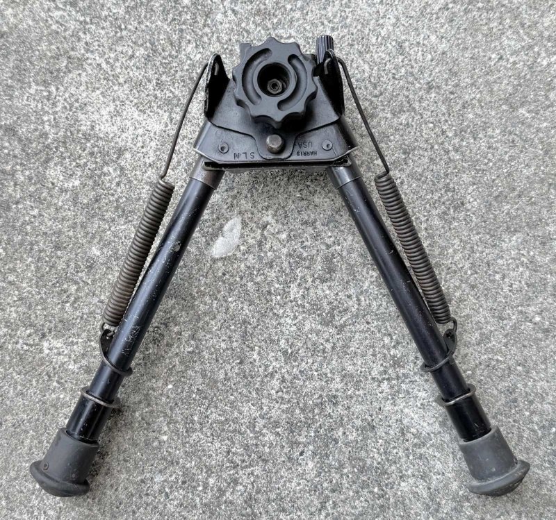 画像1: 海兵隊実物 M27 Harris Bipod 9-13" LM-S and Larue  Tactical LT706 QD Swivel Mount Set (1)