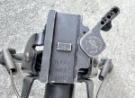画像11: 海兵隊実物 M27 Harris Bipod 9-13" LM-S and Larue  Tactical LT706 QD Swivel Mount Set (11)