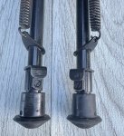 画像4: 海兵隊実物 M27 Harris Bipod 9-13" LM-S and Larue  Tactical LT706 QD Swivel Mount Set (4)