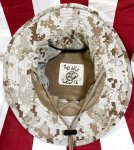 画像4: 米軍実物 デザートマーパットブーニーハット　LARGE (4)