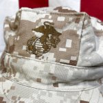 画像2: 米軍実物 USMC　デザートマーパット　CAP　LARGE (2)