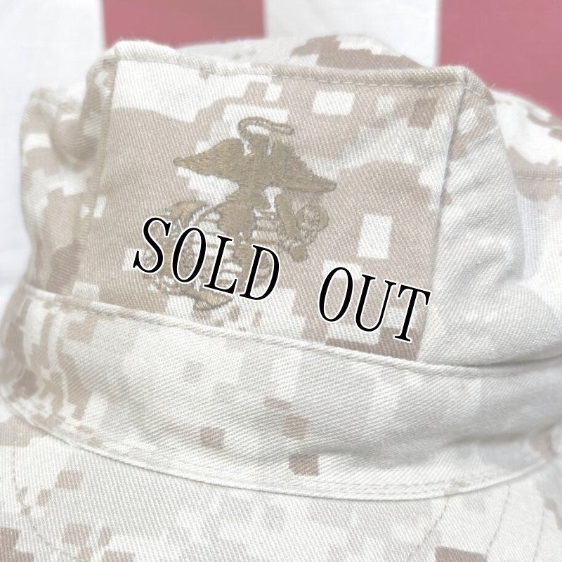 画像2: 米軍実物 USMC　デザートマーパット　CAP　LARGE (2)