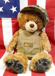 画像1: 米軍放出品 USMC 海兵隊 ミリタリー オードナンスプレキャリ着用ベアー　 (1)