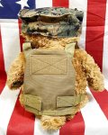 画像4: 米軍放出品 USMC 海兵隊 ミリタリー オードナンスプレキャリ着用ベアー　 (4)