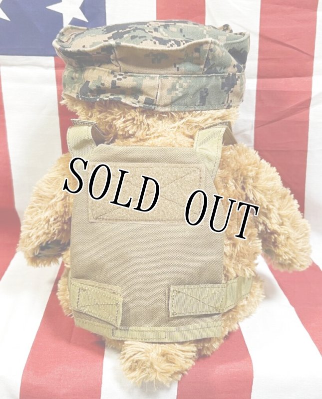 画像4: 米軍放出品 USMC 海兵隊 ミリタリー オードナンスプレキャリ着用ベアー　 (4)