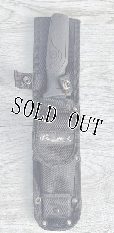 画像1: 海兵隊放出品  SMITH＆WESSON  スミス＆ウェッソン ナイフ サーチ & レスキュー フィックスド ブレード  (1)