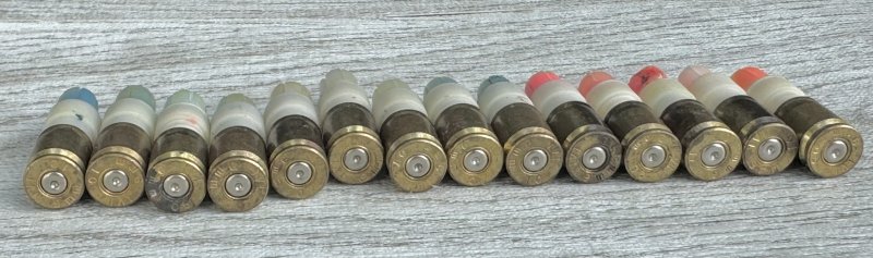 画像4: 米軍実物 訓練用 9mm ペイント弾 (シミュニッション) 空薬莢 (4)