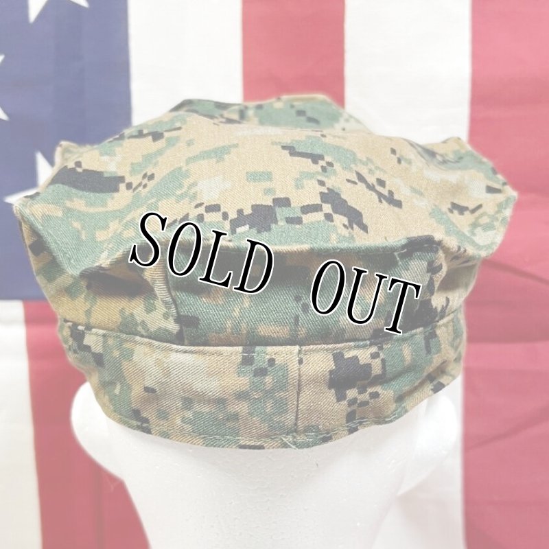 画像4: 米軍実物　USMC　ウッドランドマーパット　CAP　MEDIUM (4)