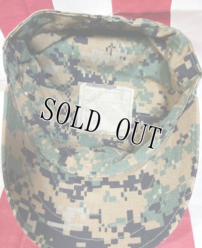 画像5: 米軍実物　USMC　ウッドランドマーパット　CAP　MEDIUM (5)