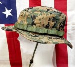 画像3: 米軍実物 ウッドランドマーパットブーニーハット　MEDIUM (3)