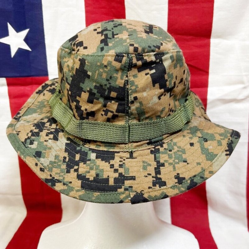 画像5: 米軍実物 ウッドランドマーパットブーニーハット　MEDIUM (5)