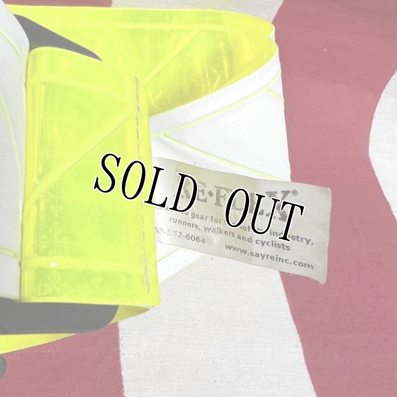 画像2: 米軍実物 反射 リフレクション べルト イエロー (2)