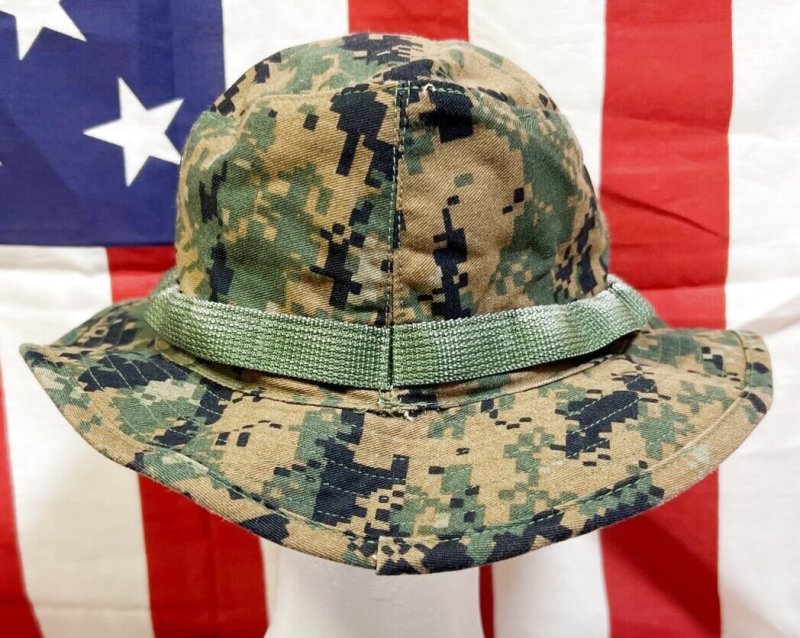 画像4: 米軍実物 ウッドランドマーパットブーニーハット　LARGE (4)