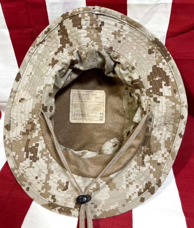 画像5: 米軍実物 デザートマーパットブーニーハット　LARGE (5)