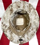 画像5: 米軍実物 デザートマーパットブーニーハット　LARGE (5)