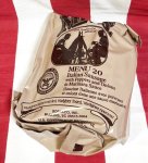 画像1: 米軍実物 2024年検【SOPAKCO】MREレーション/戦闘食 MENU-20 (1)