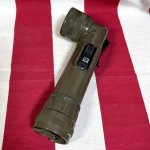 画像2: 米軍実物 FULTON MX-991/U L型 LED フラッシュライト OD  (2)
