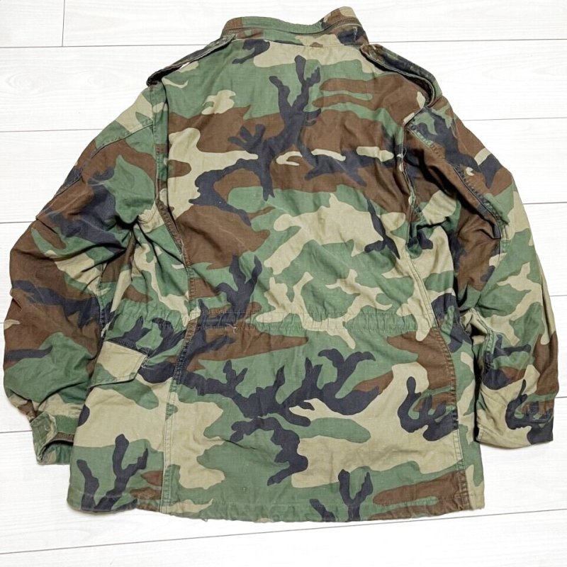 画像4: 米軍実物,　M-65フィールドジャケット　3rd　迷彩　S-SHORT (4)