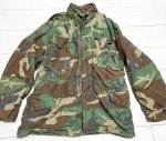 画像1: 米軍実物,　M-65フィールドジャケット　迷彩　S-REGULAR (1)