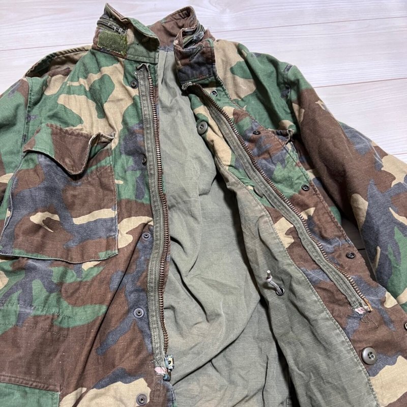 画像2: 米軍実物,　M-65フィールドジャケット　迷彩　S-REGULAR (2)